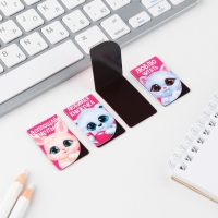 Магнитные закладки мини &laquo;Зверята&raquo;, 4 шт