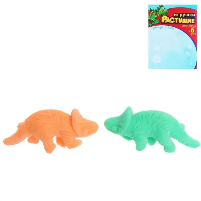 Растущие животные &laquo;Динозавры&raquo;, набор 2 шт., МИКС