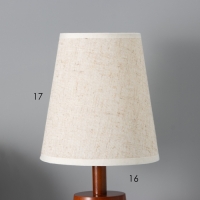 Светильник настольный "Индия" 1х40Вт Е27 орех 16,5х16,5х35см