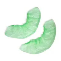 Бахилы зелёные ПНД 400&times;120 14 мкр 1.5 г 25 пар/уп