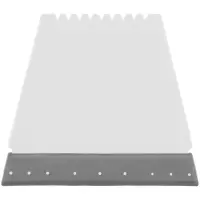 Скребок с водосгоном Snowie, белый