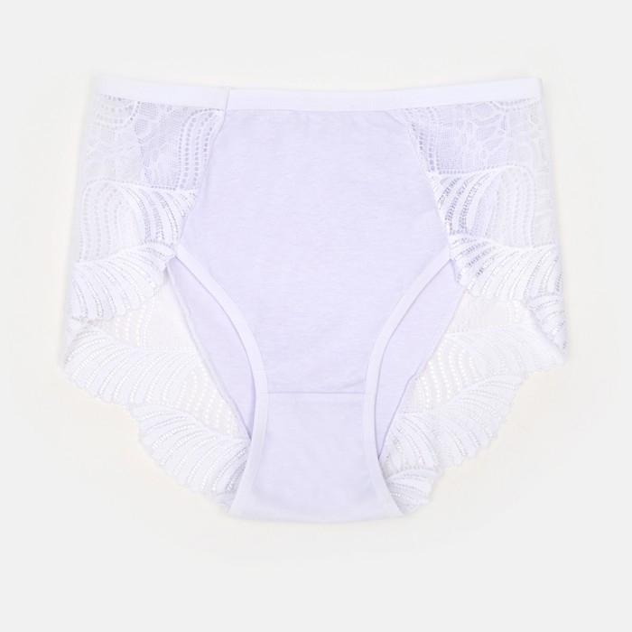 Трусы женские слипы, цвет белый, р-р 48-50