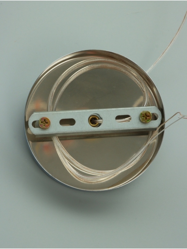 Светильник &laquo;Кейти&raquo; 1х40Вт Е27 серебро 14х14х29,5+100см