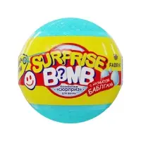 Бомбочка для ванн "сюрприз" с бабл - гам, 120 г