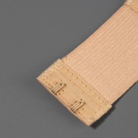 Застёжка-удлин для бюст 3ряда 2крючка с резин (наб 3шт цена за наб) нейлон 3цвета TR Застёжка-удлин для бюст 3ряда 2крючка с резин (наб 3шт цена за наб) нейлон 3цвета TR