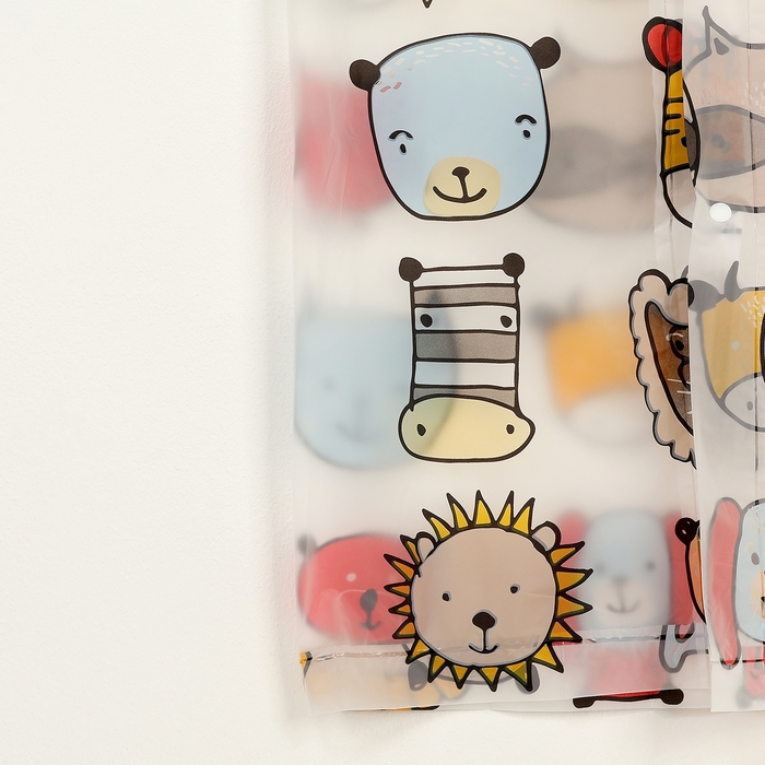 Дождевик детский &laquo;Звери&raquo;, рост 125-155 см