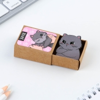 Значок деревянный &laquo;Котик&raquo;, 3,2 х 4 см