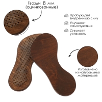 Садху, доска с гвоздями, для йоги, 2 шт, шаг 8 мм