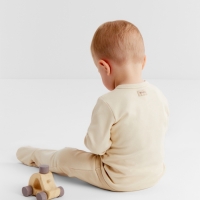 Кофточка детская MINAKU "Nature", цвет бежевый, рост 54-56 см