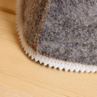 Шапка для бани «Добропаровъ», классика, тёмная, войлок Шапка для бани «Добропаровъ», классика, тёмная, войлок