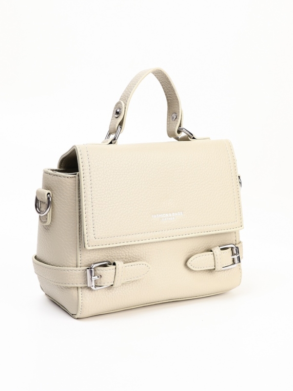 Сумка женская, 22*11*17, отд на молнии, длин ремень, серый