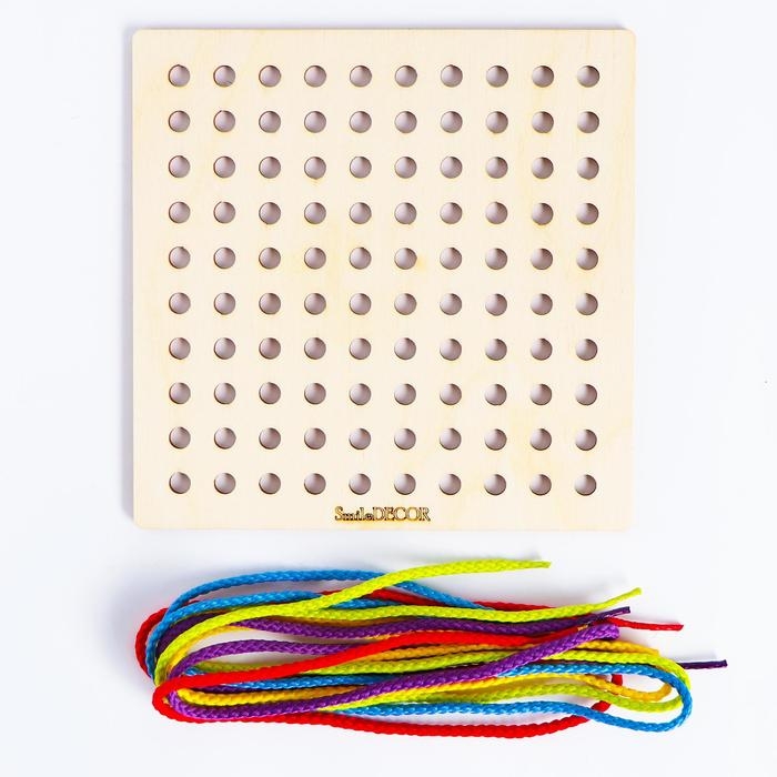 Шнуровка Монтессори &laquo;Квадрат&raquo;