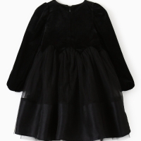 Платье детское нарядное KAFTAN рост 100, черный Платье детское нарядное KAFTAN рост 100, черный
