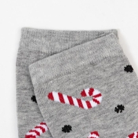 Носки мужские «Леденцы» цвет серый, размер 27 Носки мужские «Леденцы» цвет серый, размер 27