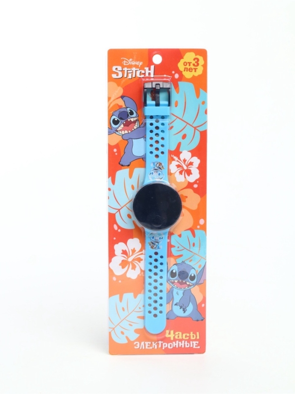Disney Stitch Часы электронные, SL-07275, на батарейках