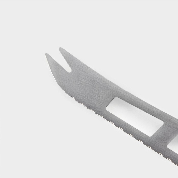 Нож для сыра Доляна Lime, 25×2,3 см, цвет чёрный Нож для сыра Доляна Lime, 25×2,3 см, цвет чёрный