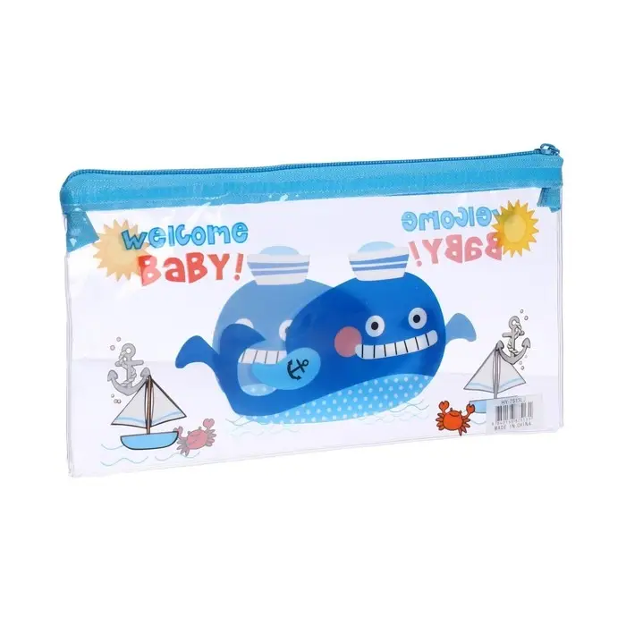 Пенал на молнии "Зверушки", МИКС