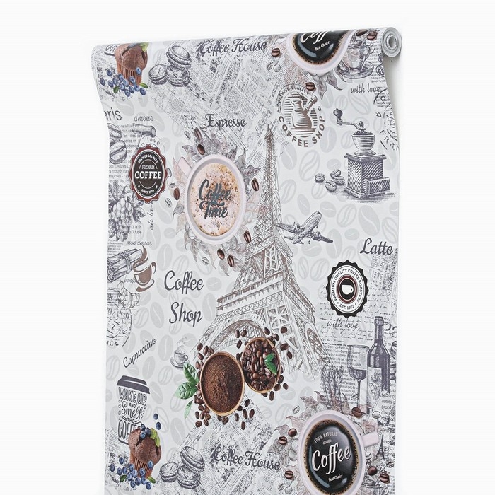 Обои бумажные влагостойкие, Утро 1305-17, 0,53х10,05м Обои бумажные влагостойкие, Утро 1305-17, 0,53х10,05м