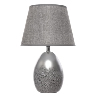 Настольная лампа "Лиднер" Е14 40Вт серо-серебристый 23х23х36 см