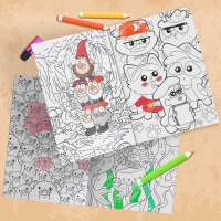 Раскраска &laquo;Один день в Гравити Фолз&raquo;, 16 стр., А4, Гравити Фолз