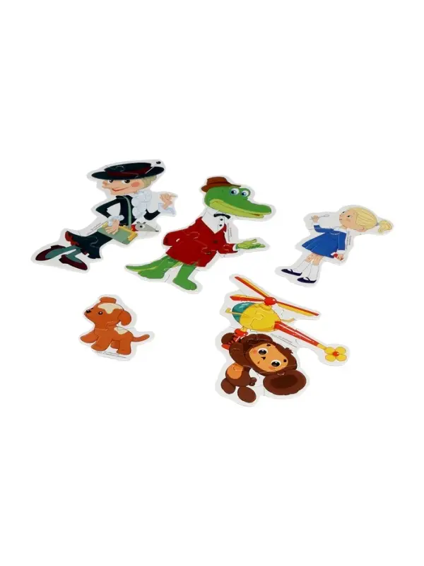 Игра-головоломка с фигурными деталями &laquo;Чебурашка. Золотая коллекция&raquo;