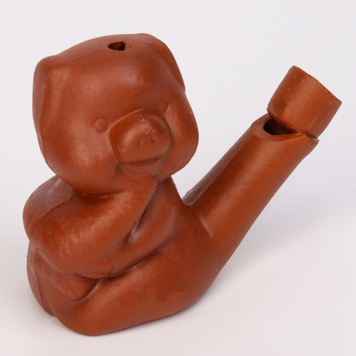 Свистулька керамическая «Свинка» для росписи 3 × 6 × 5,2см Свистулька керамическая «Свинка» для росписи 3 × 6 × 5,2см