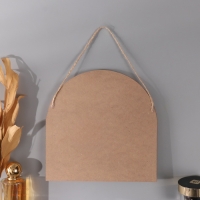 Крючки декоративные дерево "Ветки монстеры в вазе" 2,5х19,5х19,5 см