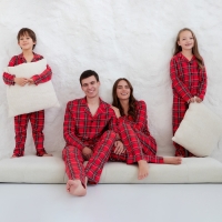 Пижама женская KAFTAN "Клетка" размер 48-50 Пижама женская KAFTAN "Клетка" размер 48-50