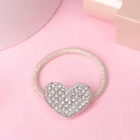 Резинка для волос "Перелив" сердце, 3 см