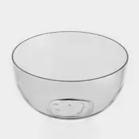 Форма пластиковая одноразовая для фуршета &laquo;Малая миска&raquo;, 150 мл, d=8 см, прозрачная