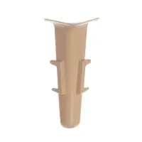 Угол внутренний для плинтуса &laquo;Деконика&raquo;, 85 мм, цвет 211 дуб рустик