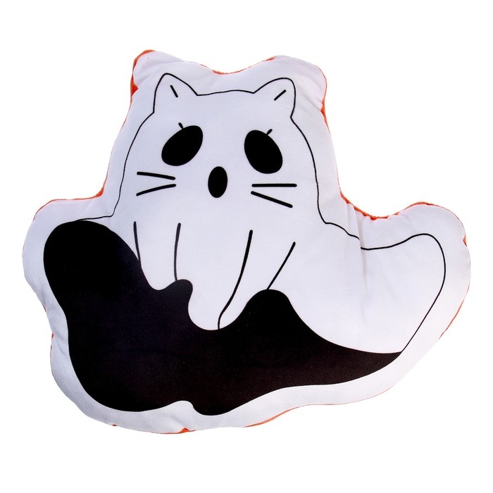 Мягкая игрушка &laquo;Привидение&raquo; с ушками, цвет белый