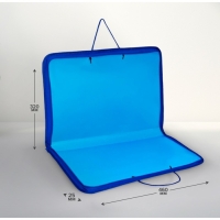 Папка для чертежей и рисунков А3, 460 х 320 х 25 мм, с ручками, пластиковая, молния вокруг, "Офис" Папка для чертежей и рисунков А3, 460 х 320 х 25 мм, с ручками, пластиковая, молния вокруг, "Офис"