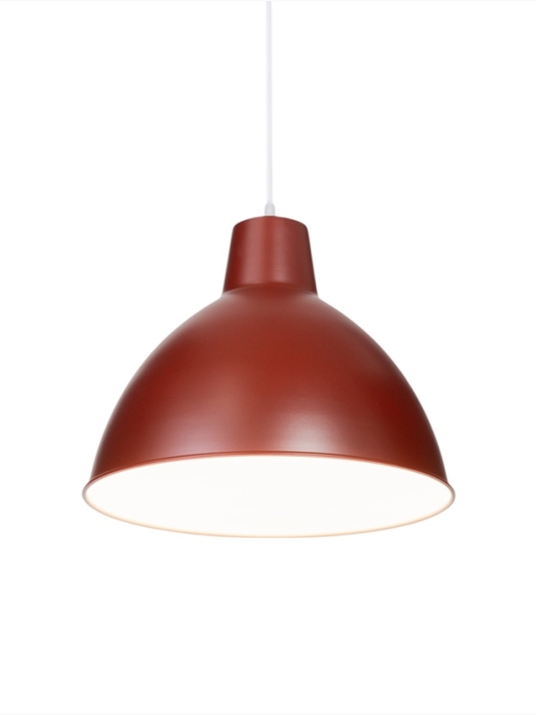 Светильник Richard 1х40Вт Е27 пр-1м бордовый 32,5х32,5х27см