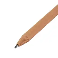 Ручка шариковая под ЛОГО, корпус крафт, стержень синий 0,7мм