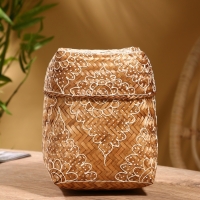 Корзинка плетеная "Морокко" 14х14х23 см