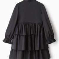 Платье для девочки MINAKU цвет чёрный, рост 128 см Платье для девочки MINAKU цвет чёрный, рост 128 см