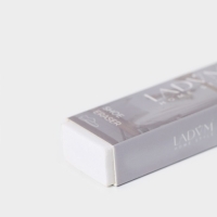 Ластик для чистки светлой обуви LaDо́m, 7,5&times;2,5&times;1,5 см, белый