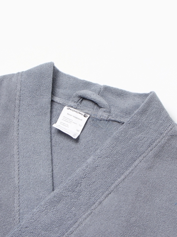 Халат махровый «Экономь и Я», размер 56-58 Халат махровый «Экономь и Я», размер 56-58