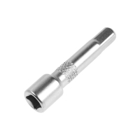 Удлинитель для воротка ТУНДРА, квадрат 1/4", 50 мм, CrV