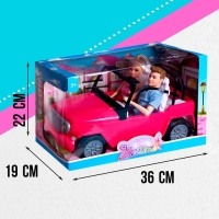 Набор кукол &laquo;Семья&raquo; на машине