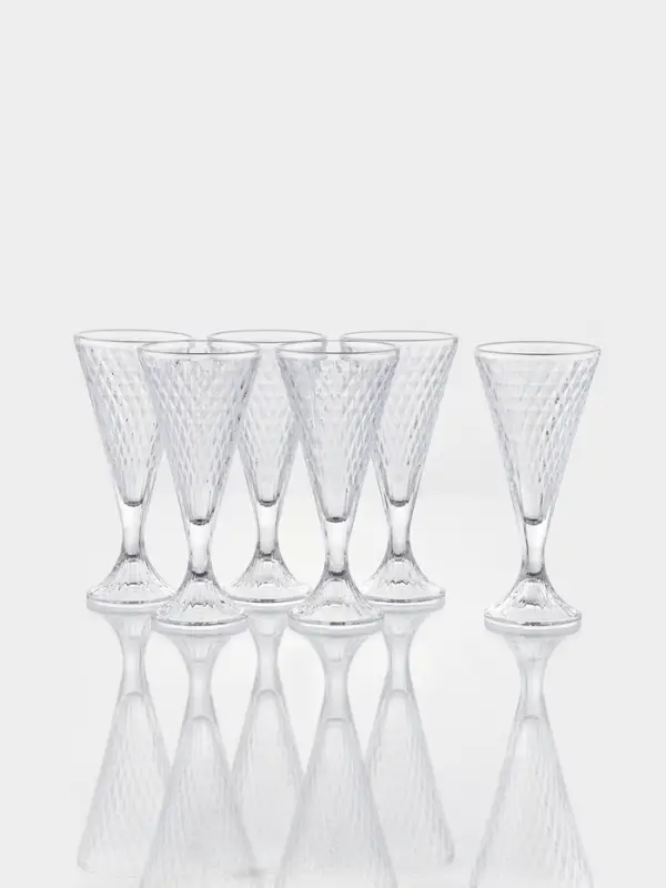 Набор бокалов для шампанского "Веллис" 6 шт