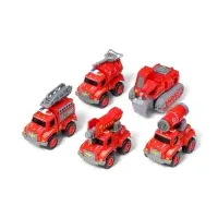 Робот-трансформер &laquo;Огнеборец&raquo; 5в1, собирается из 5 машинок, подвижные детали