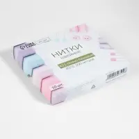 Нитки 40/2, 200 м, тёмно-бежевые №431