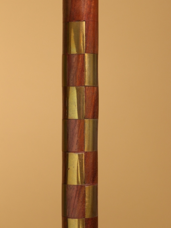 Трость "Орёл" с шахматным рисунком, шишам, латунь 94 см