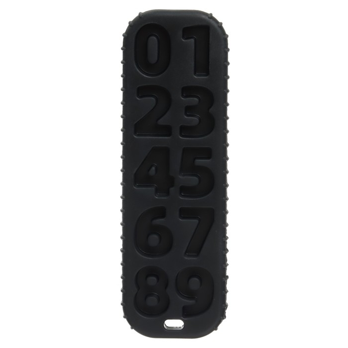 Прорезыватель для зубов Крошка Я &laquo;Пульт детский&raquo;, цвет черный, размер 16 см