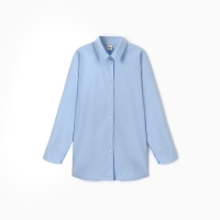 Рубашка для девочки MINAKU цвет светло-голубой, рост 128 см Рубашка для девочки MINAKU цвет светло-голубой, рост 128 см