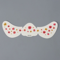 Татуировка для лица и тела &laquo;Веснушки. Цветы&raquo;, 1 шт., розовый