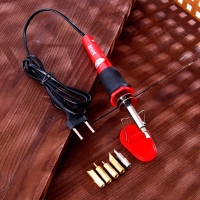 Выжигательный аппарат по дереву DV-02, набор: 5 сменных насадок + подставка Выжигательный аппарат по дереву DV-02, набор: 5 сменных насадок + подставка