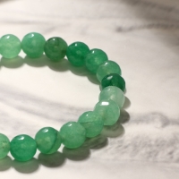 Браслет шар №8 гранёный &laquo;Нефрит&raquo;, 5см